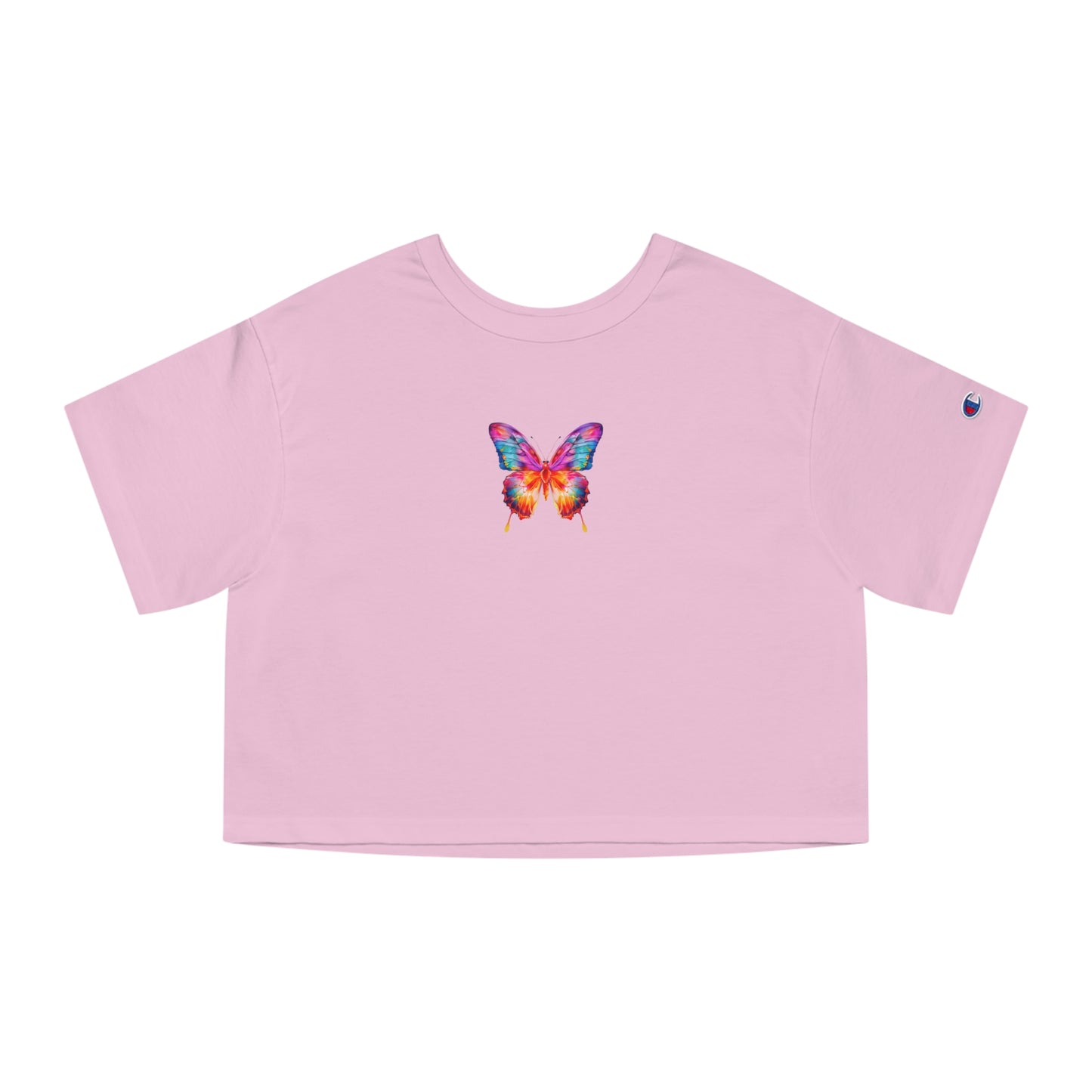 Butterfly Cropped Tee